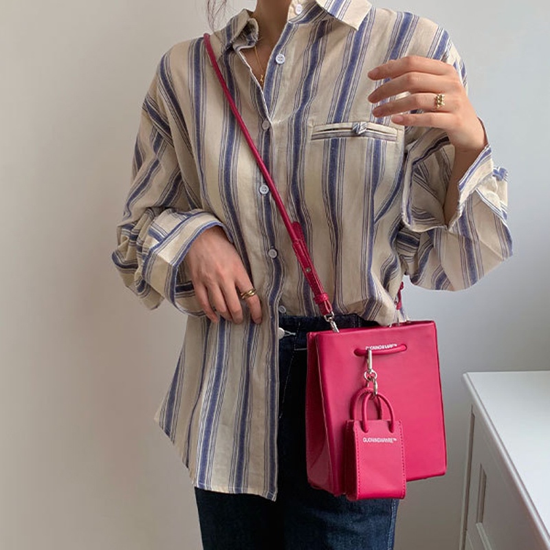 Ielgy Niche Túi Đeo Chéo Một Bên Vai Thời Trang Cho Nữ