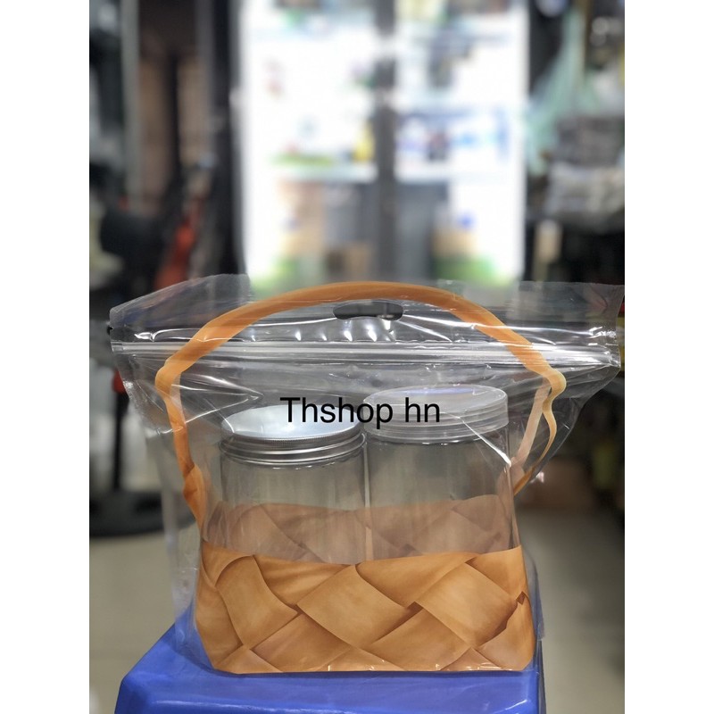 Túi zip giỏ xách kt 32x26x11cm tập 10 cái