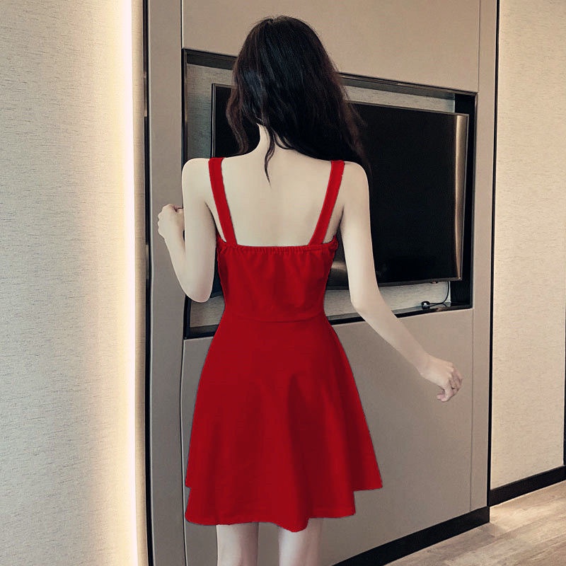 Đầm 2 dây Perty dáng chữ A thời trang hè quyến rũ cho nữ