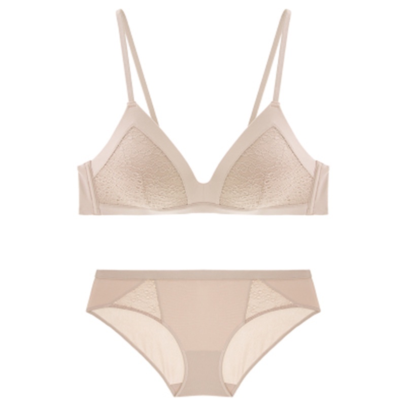 Bộ Đồ Lót Ren Không Gọng Mút Mỏng Dáng Sexy Fenti CY-0622 | BigBuy360 - bigbuy360.vn