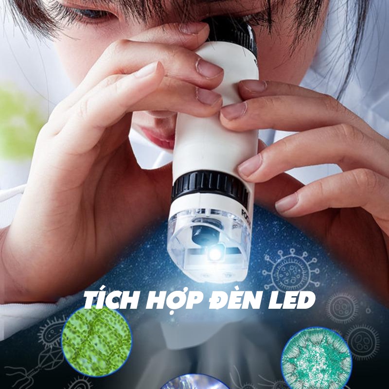 Kính Hiển Vi Cầm Tay - Đồ Chơi Khoa Học Cho Bé Thoả Sức Khám Phá Thế Giới Tự Nhiên