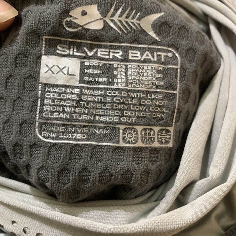Áo Chống Nắng Nam Nữ SILVER BAIT Hàng Xuất Xịn Chống Tia UV Có Bịt Mặt Tay Xỏ Ngón Chất Siêu Dày
