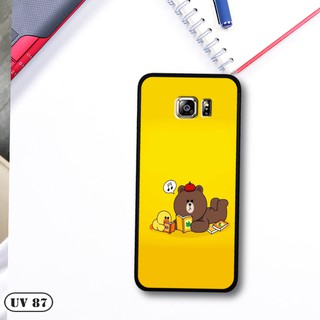 Ốp Samsung Galaxy S6/ S6 Edge - lưng nhám viền dẻo ngộ nghĩnh