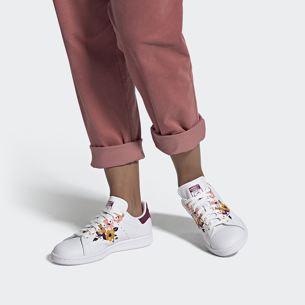 Giày Adidas Stan Smith x HER Bounty Sneakers giày thể thao nữ trrắng FW2524 - Hàng Chính Hãng