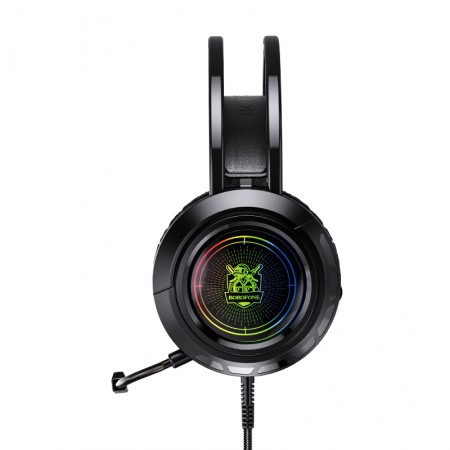 Tai nghe chụp tai gaming có mic game bo103 điều chỉnh âm lượng chơi game pubg liên quân trên PC máy tính