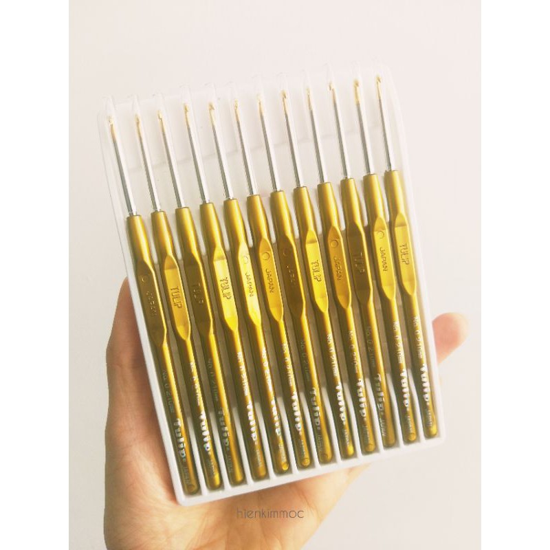 Kim móc Tulip cán nhựa Mica size 2.1mm
