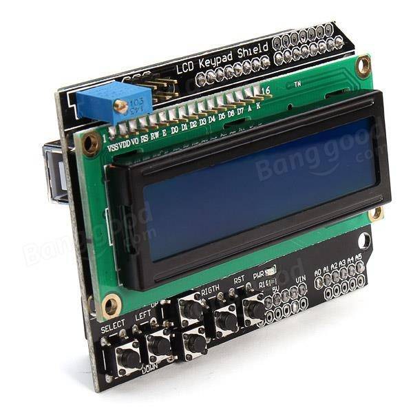Màn Hình Hiển Thị LCD Keypad shield Arduino