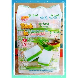 [Gói 10Miếng 400gr] Bánh In Nhân Đậu SR Lá Dứa Tân Huê Viên