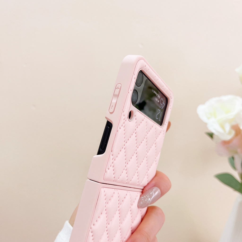 Bao Da Điện Thoại Thời Trang Sang Trọng Cho Samsung Galaxy Z Flip 3 5G Z Flip3 ZFlip3 ZFlip 3