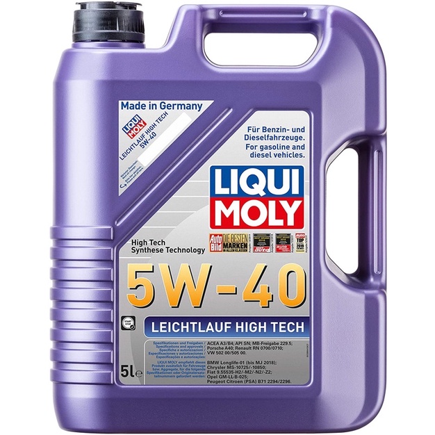 Dầu Động Cơ Ô tô LIQUI MOLY LEICHTLAUF HIGHTECH 5W-40
