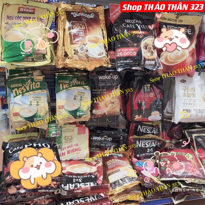 Date T10/2023- Cà phê PHỐ Sữa Đá 30gói x 24g