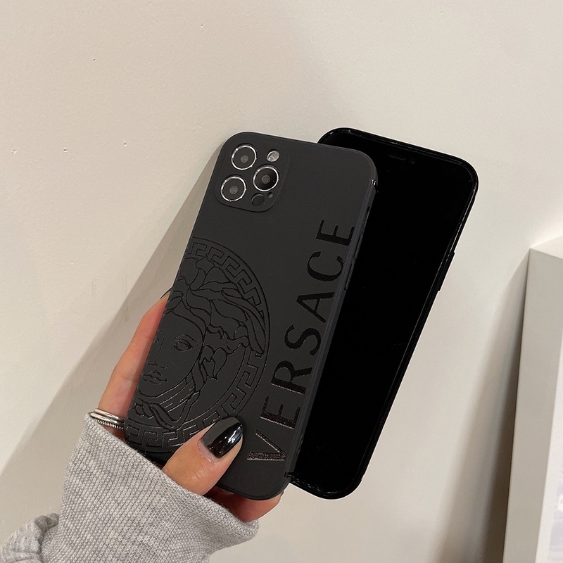 Ốp Lưng IPhone Cạnh Vuông Mẫu Họa Tiết Nổi, BVC Cho Ip6/6s/7plus/8plus/6plus/6splus/11/11pro//11promax/x-Sencase