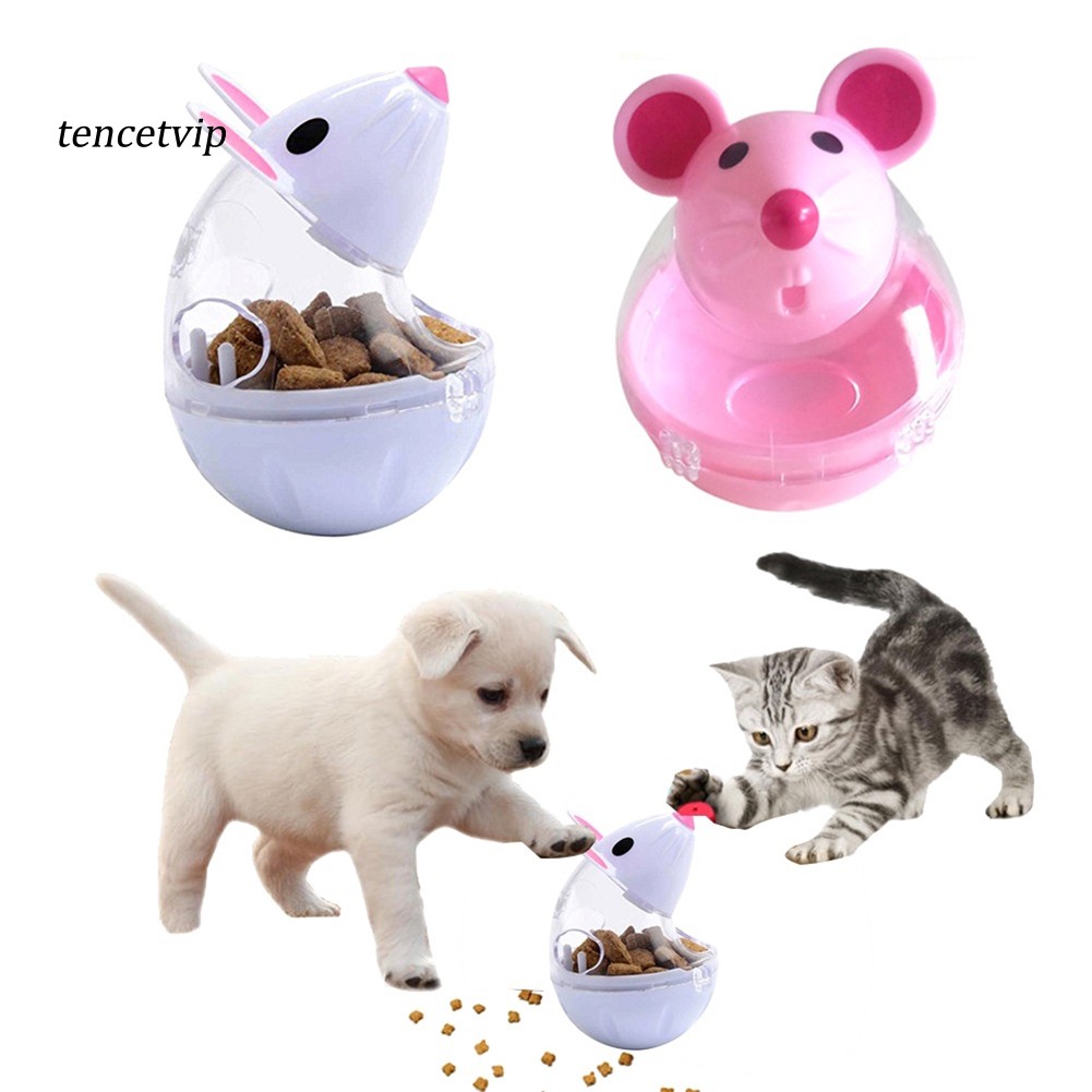 Giá Đỡ Thức Ăn Hình Chuột Dành Cho Mèo Cưng