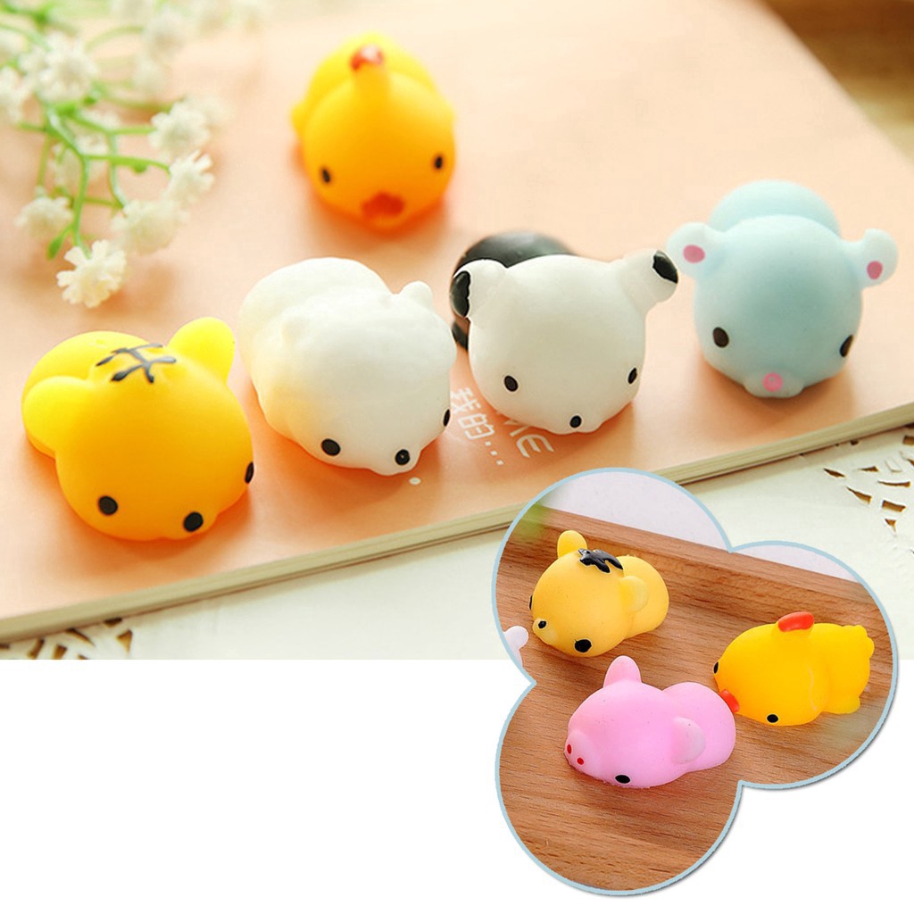 Set 1 đồ chơi Squishy chậm tăng hình các con vật đáng yêu