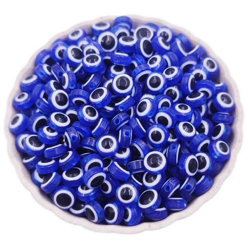 Set 20/40/50 Viên Đá Mắt Mèo Màu Sắc Dùng Để Làm Đồ Trang Sức Thủ Công