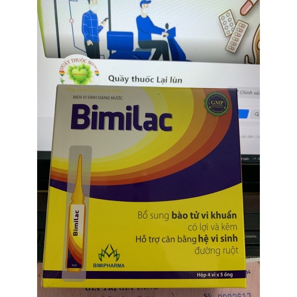 Men vi sinh Bimilac