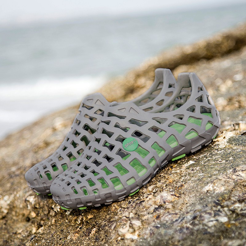 Bán Chạy Giày sandal Đi Biển kasut selipar Đơn Giản Phong Cách Hàn Quốc Cho Cặp Đôi