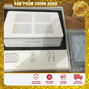 ⚡️GIÁ GỐC⚡️ Máy Lọc Không Khí_Lọc Bụi Mịn PM2.5 Smart Car Air Purifier Cho Xe Ôtô_Phòng Ngủ_Phòng Làm Việc (Màu Trắng)