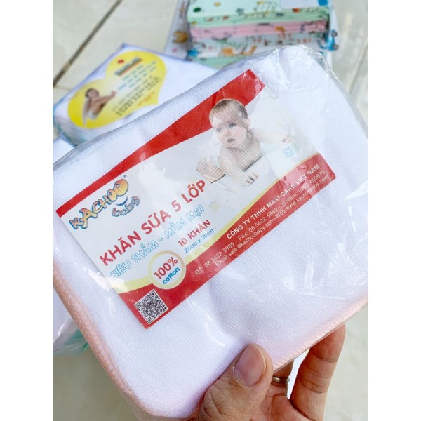 Khăn sữa siêu mềm 5 lớp