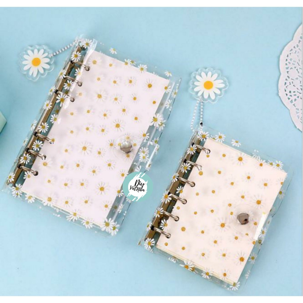 VỎ PLANNER LITTLE DAISY TRONG SUỐT A6/A7