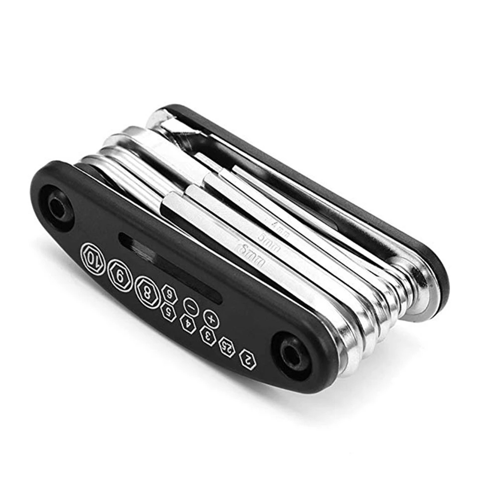 Cờ Lê Lục Giác 15 Trong 1 Bằng Thép Đa Năng Dùng Sửa Chữa Xe Đạp