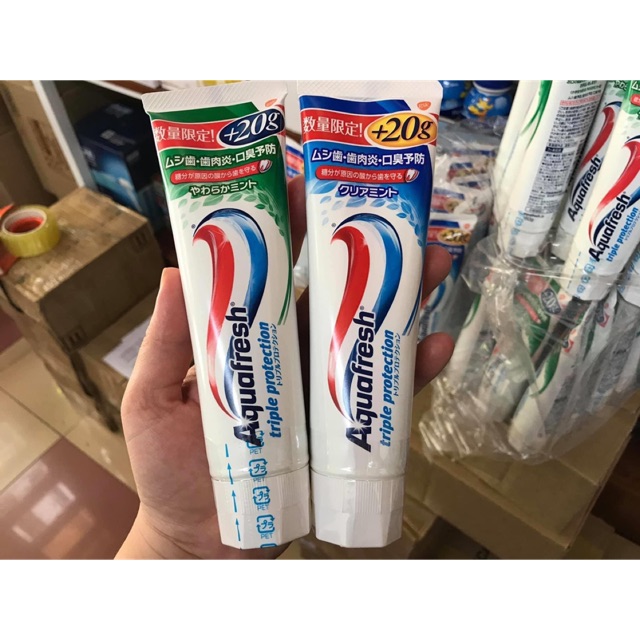 Kem đánh răng Aquafresh Nhật 160g