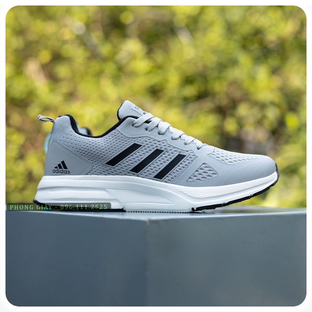 Giày Sneaker Nam Giày Thể Thao Nam D62 Màu Ghi Sáng