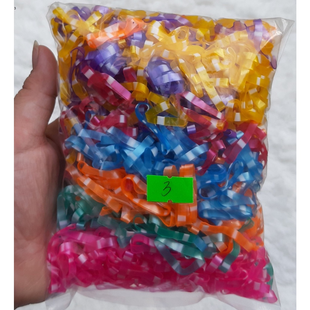 Túi 50g thun (chun) cột tóc Màu số 03)