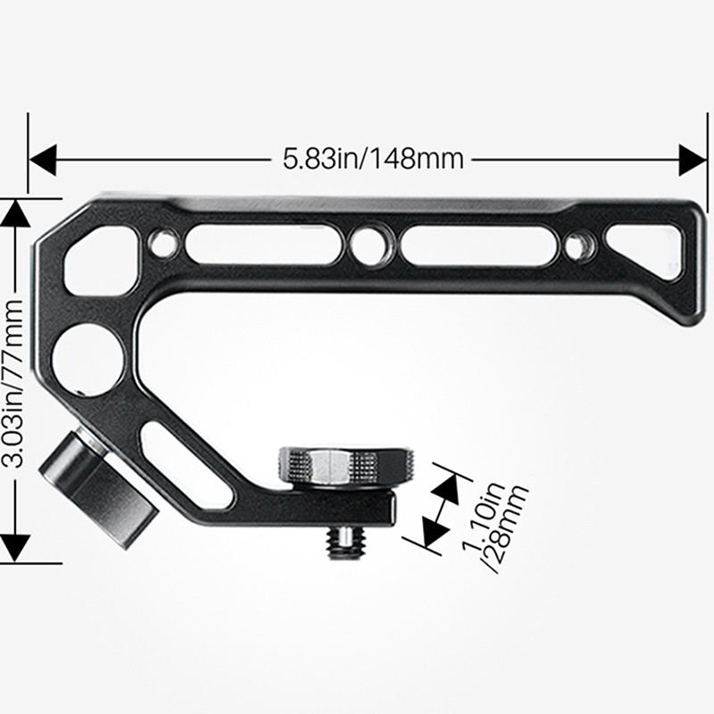 Tay Cầm Gắn Camera Cho Máy Ảnh Nikon Canon M50 Sony Dslr