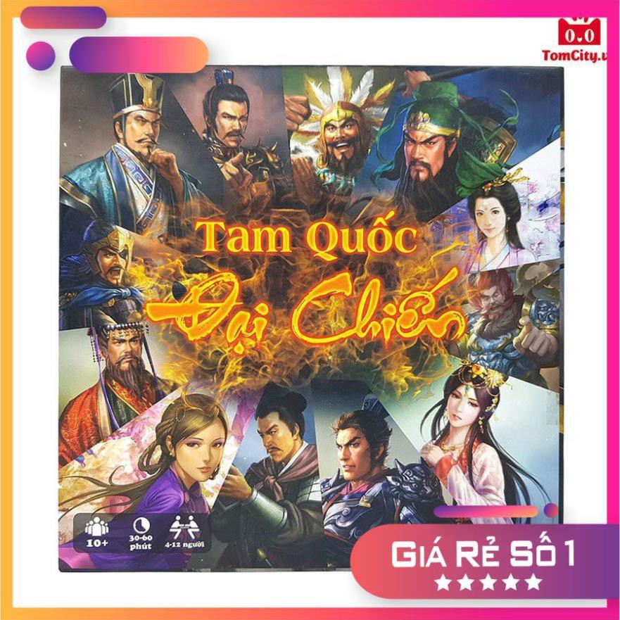 Sale lớn:  Boardgame Tam Quốc Đại Chiến (Tam Quốc Sát) - Bản Việt Hóa