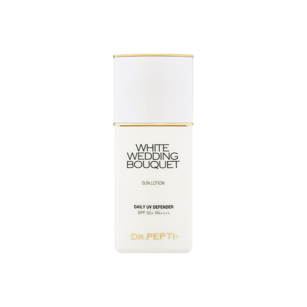 Kem Chống Nắng Dr.Pepti+ White Wedding Bouquet Sun Lotion Daily UV Defender SPF50+ PA+++ 50ml