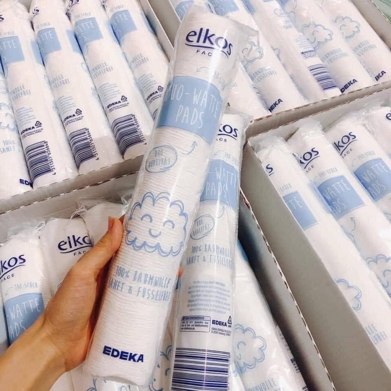 Bông Tẩy Trang mềm mịn Elkos HNK Đức 450734