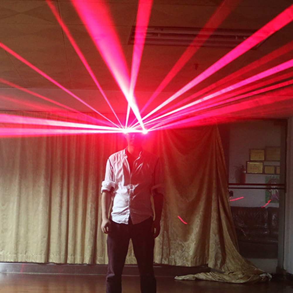 Kính Laser Đeo Mắt Có Đèn LED