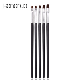 Bộ 5 cây cọ bản cán đen