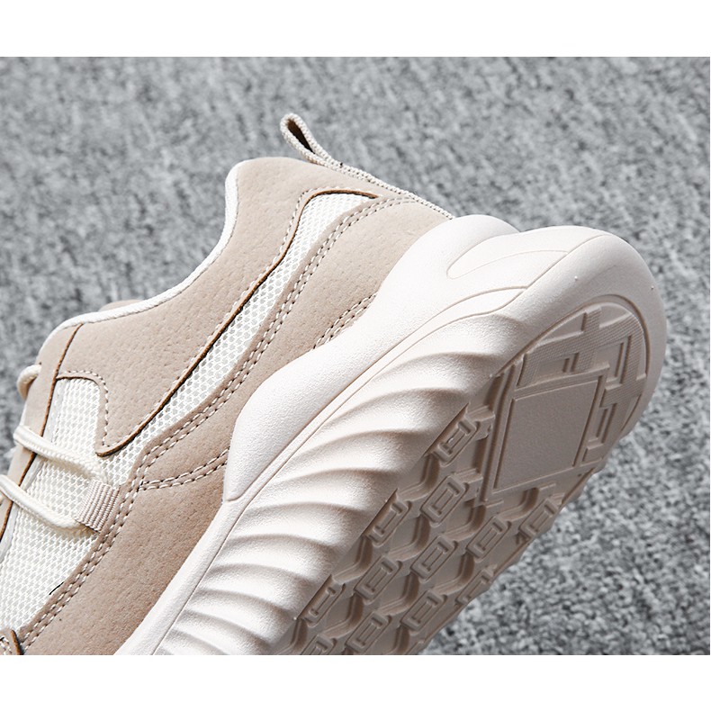 Giày Thể Thao Nam 💖FREESHIP💖 Sneaker Phối Da Lộn - Giày Phong Cách Trẻ Trung Năng Động | BigBuy360 - bigbuy360.vn