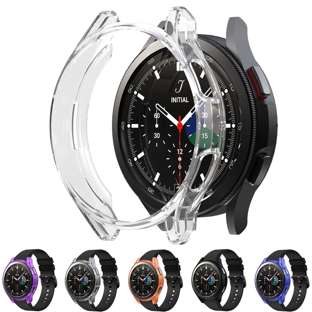 Ốp bảo vệ bằng TPU Silicone mềm chống sốc cho Samsung galaxy watch 4 Classic 46mm