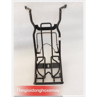 Baga giữa inox đen Honda Wave alpha 2017-2019