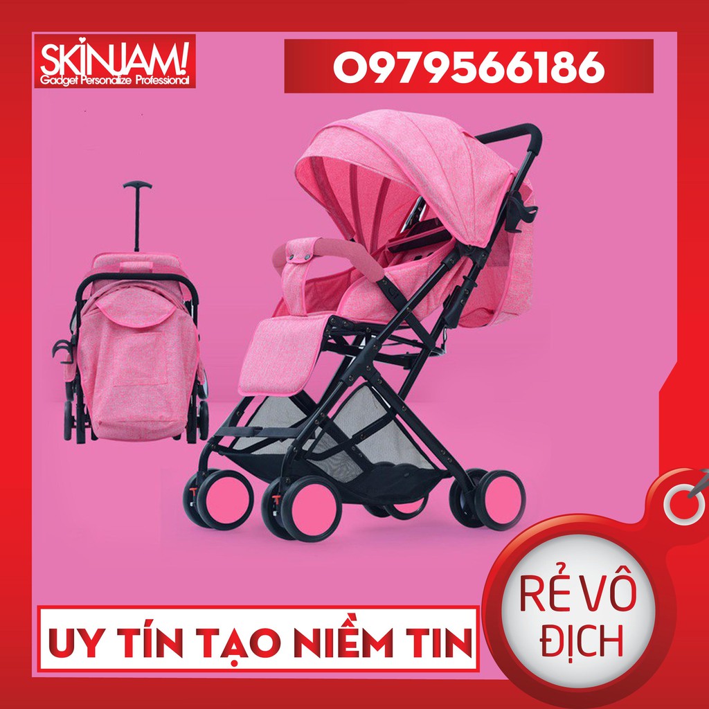 Xe Đẩy Cao Cấp Siêu Nhẹ(Tay Cầm Kéo Tiện Du Lịch)