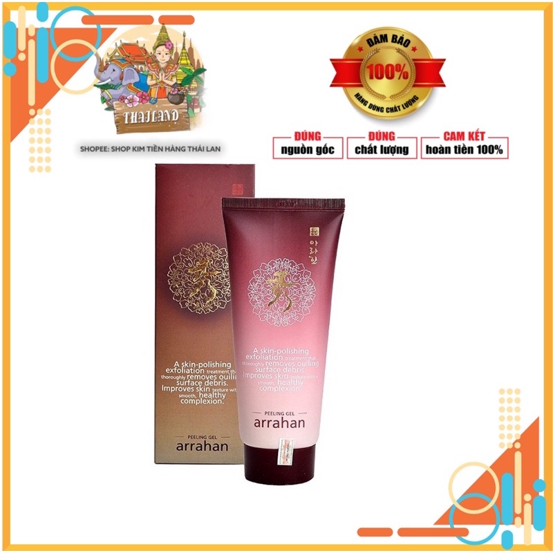 Tẩy Da Chết Arrahan Nhân Sâm Hàn Quốc