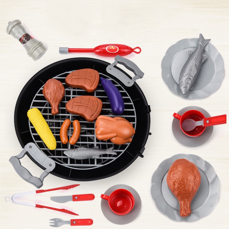 Bộ Đồ Chơi Nướng BBQ Vui Nhộn Cho Bé