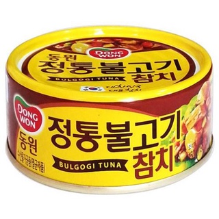 * cá ngừ nướng truyền thống đóng hộp dongwon 150g * -