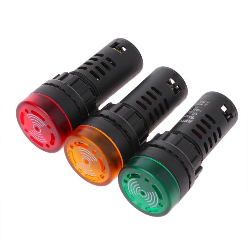 Đèn LED Tín Hiệu LI AD16-22SM Kèm Còi Báo