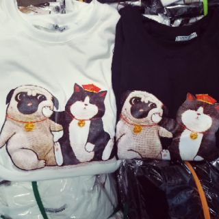 Áo Thun Tay Lở Chó Pug (Kèm Ảnh Thật)