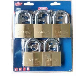 Bộ 5 ổ khoá Abus MK5 75/60 60mm có 3 chìa chủ Master Key