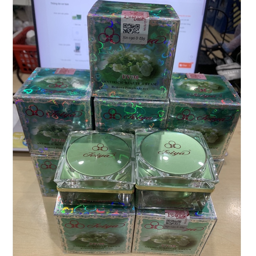 Kem Feiya dưỡng trắng da chống lão hoá Feiya Antirich Beauty Cream Remove Pimples Acnes