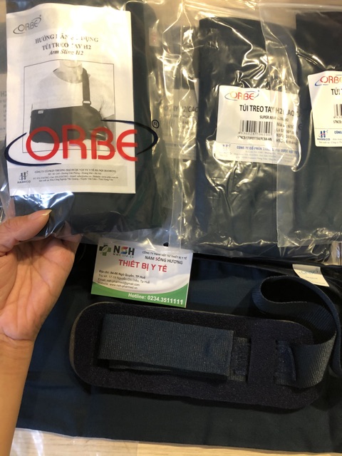 ❤️ TÚI DÂY TREO TAY ĐAI TREO TAY ORBE HỖ TRỢ CỐ ĐỊNH CÁNH TAY TRÁI PHẢI ORBE H2 size s m l