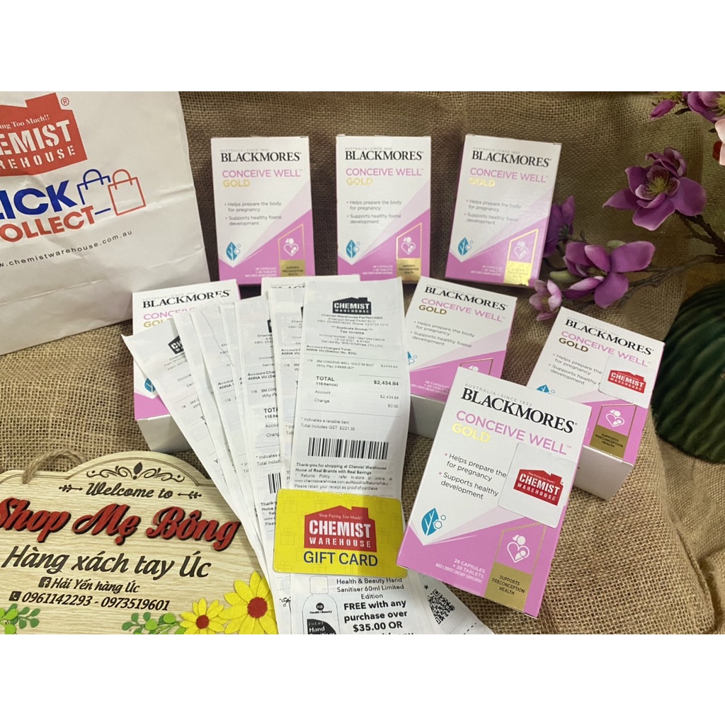 BỔ TRỨNG TĂNG THỤ THAI BLACKMORES