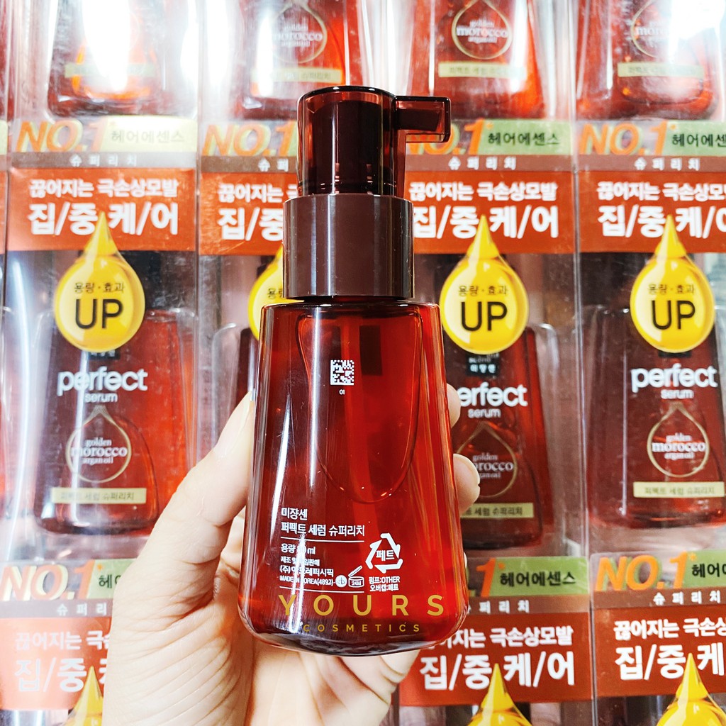 [Auth Hàn] Tinh Chất Dưỡng Tóc Dành Cho Tóc Hư Tổn Misen Golden Morocco Argan Oil Perfect Serum 70ml