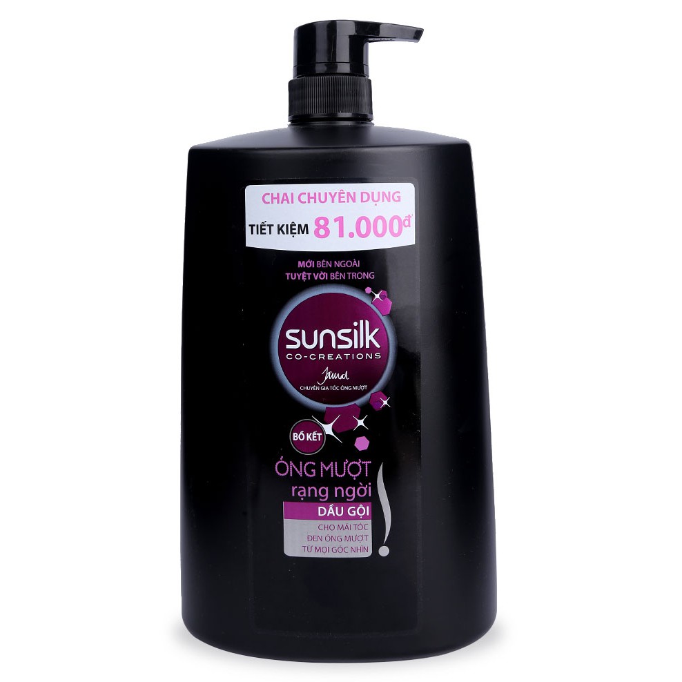 Dầu gội Sunsilk Đen mềm mượt 1.4kg