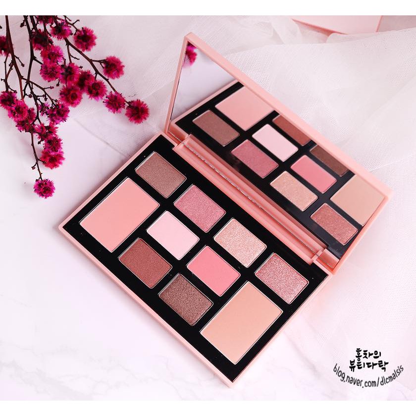 Bảng Phấn Mắt - Má Hồng 10 Màu Missha Color Filter Shadow Palette